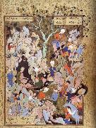 Mirza Ali King and hermit oil painting reproduction